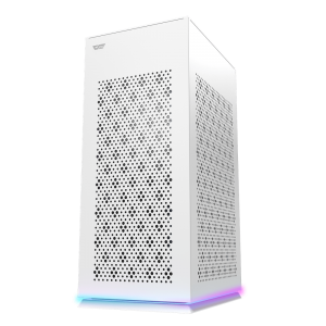 Caixa Mini ITX DARKFLASH DLH21 FULL MESH USB-C ARGB WHITE